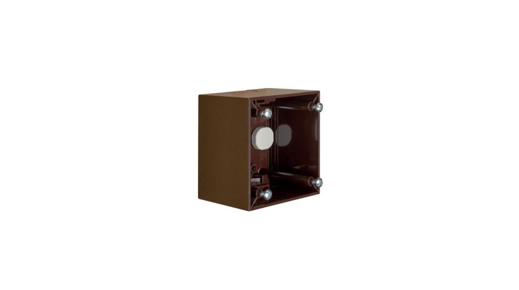 Wall Box Glossy INTEGRO Wall Mount 59.5 x 59.5mm Brown