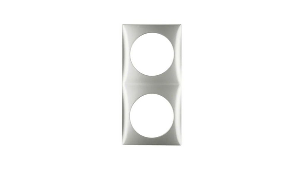 Cover Frame Matte INTEGRO Flush Mount 119 x 59.5mm Chrome