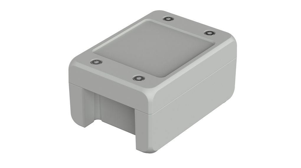 Metal Enclosure with Membrane Lid Bocube Alu 121x86x60mm Aluminium Light Grey IP66 / IP68 / IP69