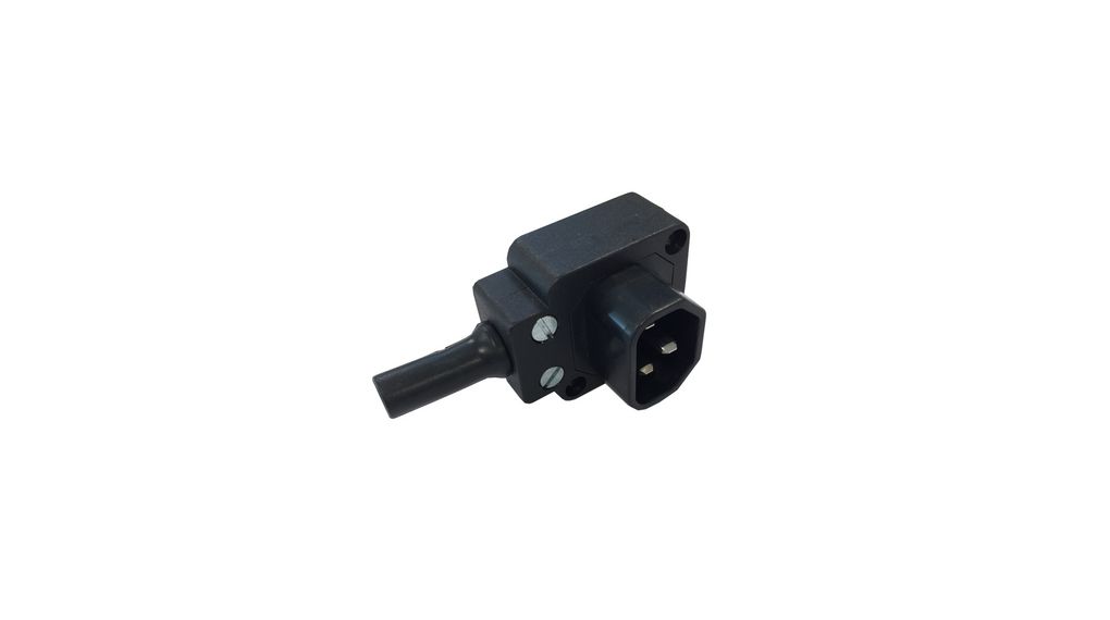 Power Entry Connector, Inlet, Type E, 10A
