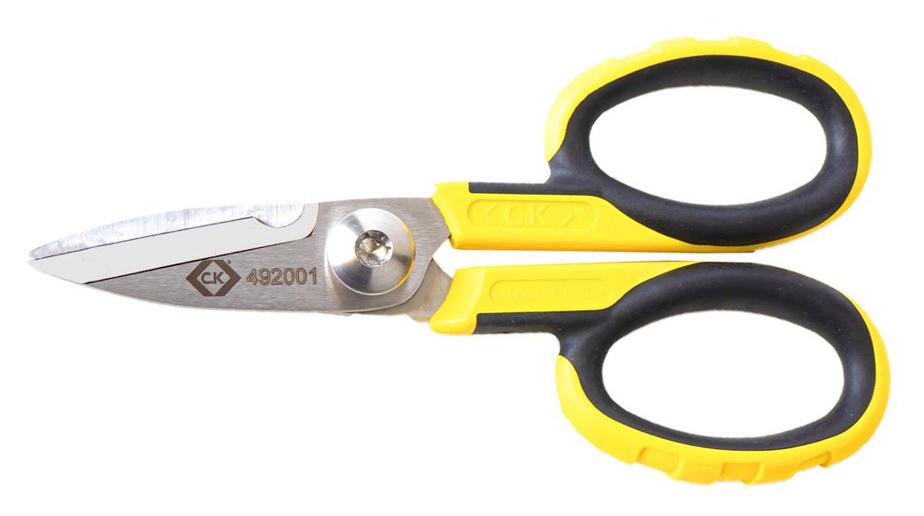 Electrician's Scissors with Belt Pocket Stainless Steel 140mm