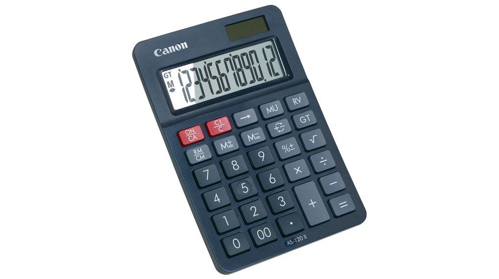 Kalkulačka, Univerzální, Počet číslic 12, Baterie