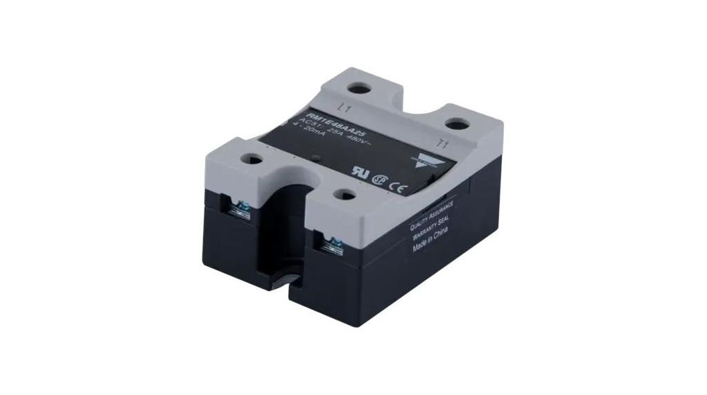 Relais statique monophasé à entrée de régulation de courant, 1NO, 50A, 280V, Borne à pince à vis, RM1E