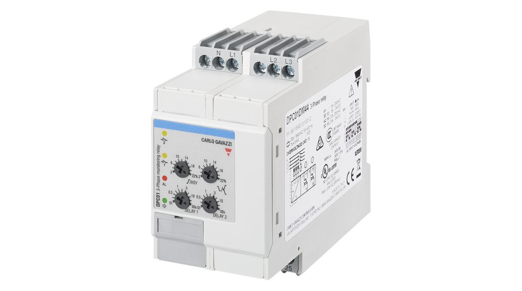 Phase Monitoring Relay 690V 2CO 8A Screw Terminal IP20 DPC01