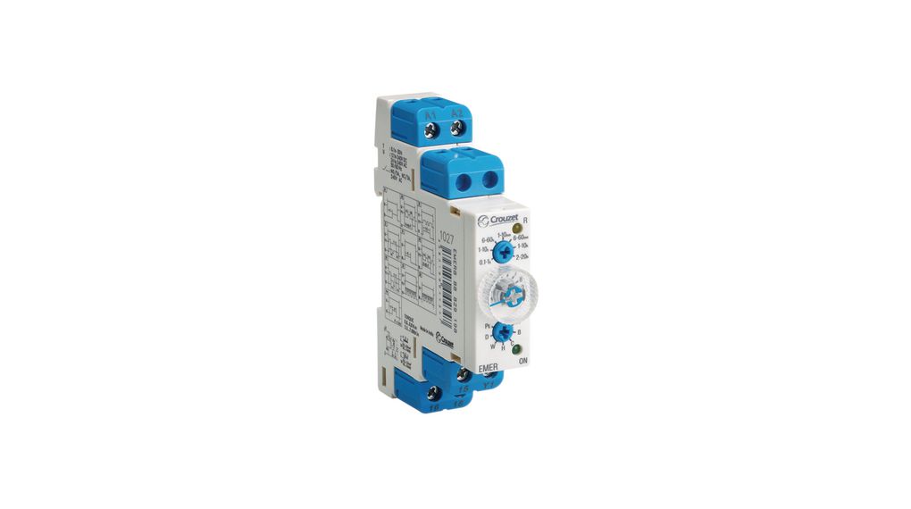 Time Lag Relay Essential Multifunction 20h 250V 5A 30V 1CO Screw Terminal