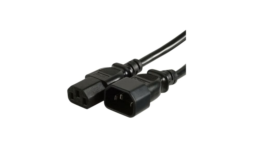 Power Cable, IEC 60320 C14 - IEC 60320 C13, 250V, 4m Suitable for PowerEdge R230 / PowerEdge R430 / PowerEdge R630 / PowerEdge R6415 / PowerEdge R740 / PowerEdge R840 / PowerEdge T