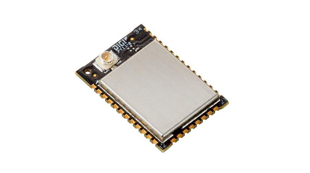 ZigBee Module, Micro Form-Factor, 2.4GHz, U.FL, SMD, ZigBee / DigiMesh / 802.15.4 / BLE