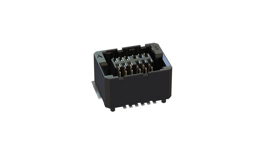 Stohovatelný konektor desky, nestíněný, 4,85 mm, Zásuvka, 1.7A, 500V, Počet kontaktů - 12