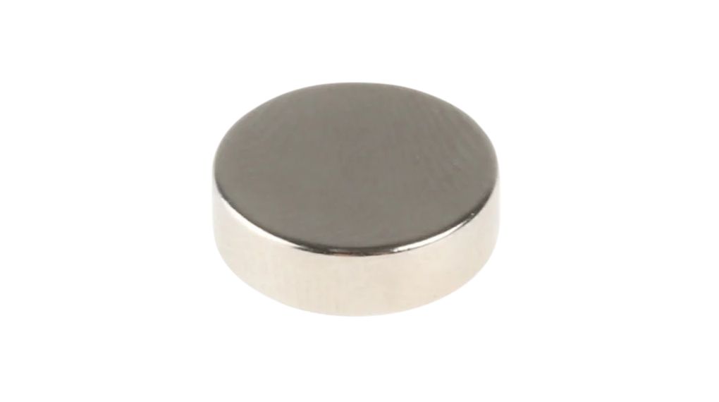 Magnet, Rund, Neodym, 10 x 3mm, Paket med 10 delar