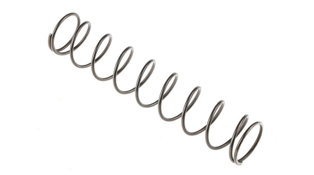 Alloy Steel Compression Spring, 135mm x 27mm, 1.23N/mm