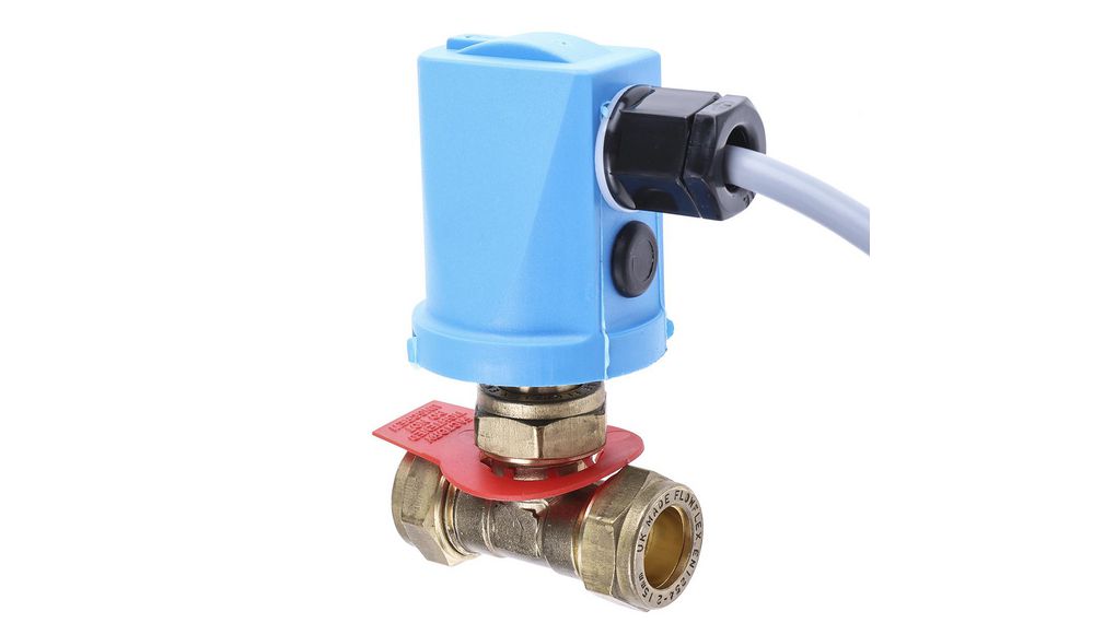 Novotech Controls SPCO Series Control Valve Flow Sensor for Liquid, 3 L/min Min, 6 L/min Max