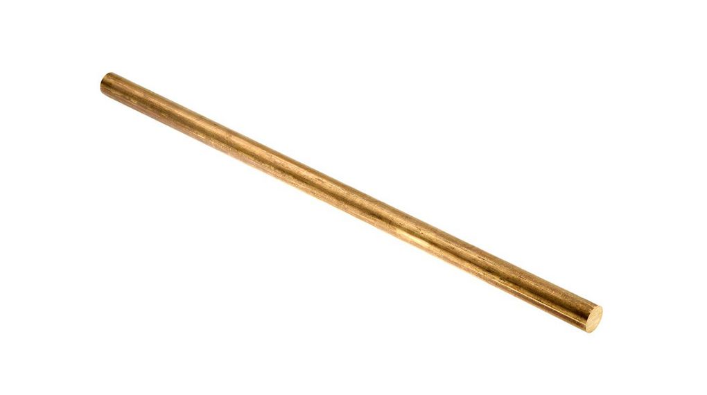 Brass Rod 15mm Diameter, 500mm L, 500