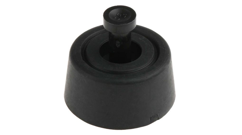 Round Anti Vibration Mount, Rubber Foot