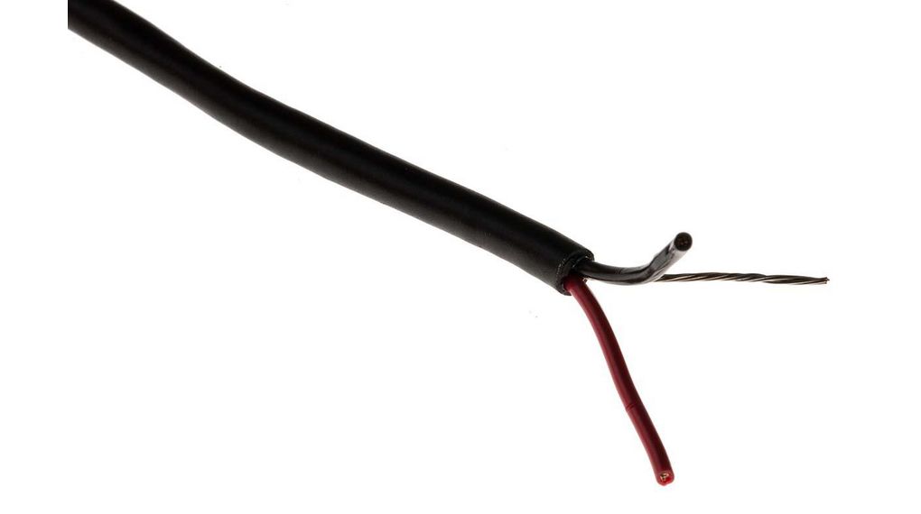 1503A Series1 Screened, 304 m, Black Schwarz