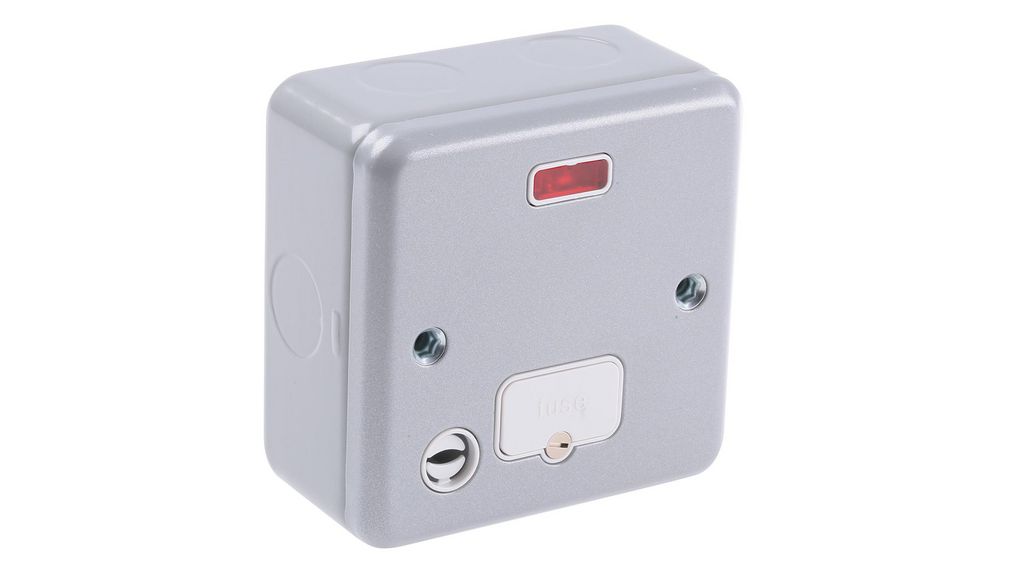 MK Electric 13A 1 Gang Fused Spur Bündige Montage / Surface Mount 13A