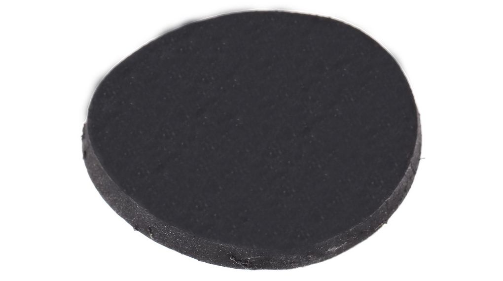 Circular Nitrile Non Slip Pad, 38mm diameter x 3mm height