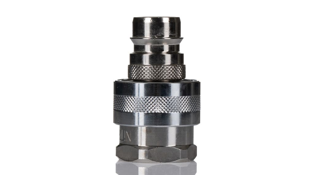 Nito Hose Connector, Straight Coupling Set, BSP 3/4in 3/4in ID, 25 bar