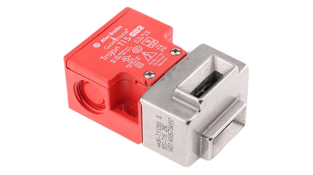 Allen Bradley Guardmaster 440K Safety Interlock Switch, 2NC, Keyed , Glass Filled PBT