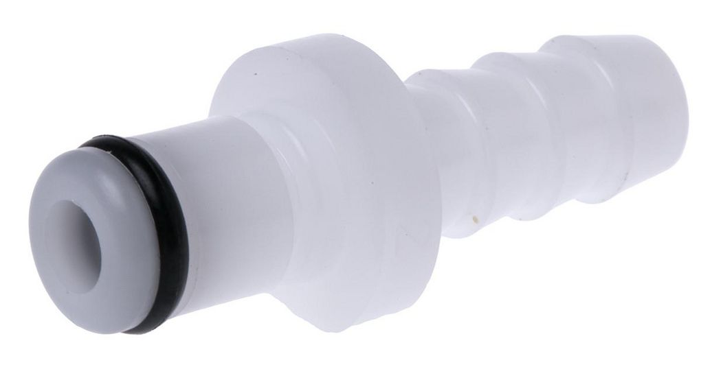 Colder Products Hose Connector, Straight Hose Tail Coupling 1/4in ID, 8.3 bar