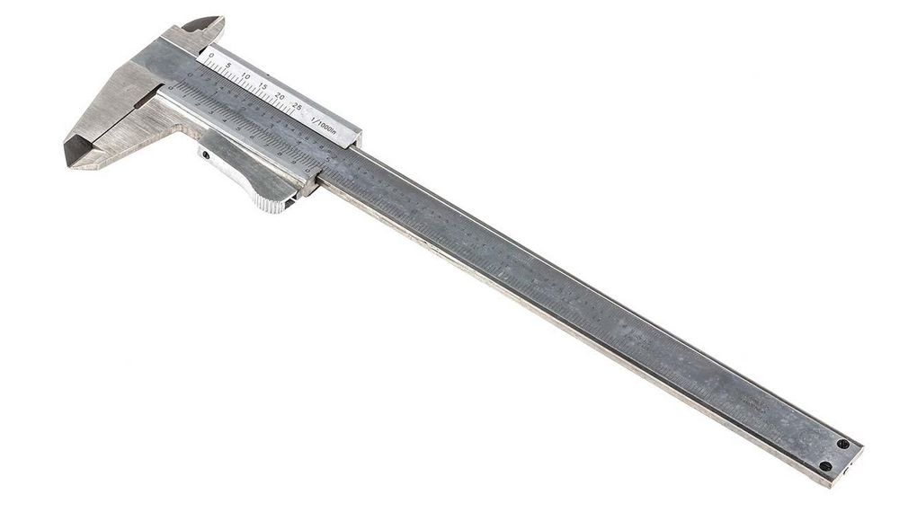 150mm, 6in Vernier Caliper 0.02 mm Resolution, Imperial, Metric