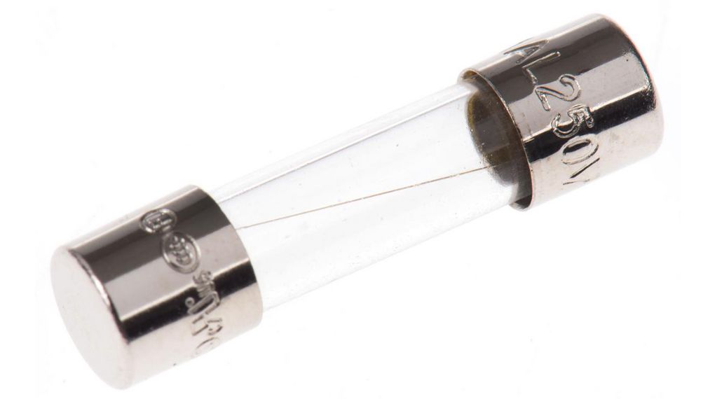 Eaton 1A F Glass Cartridge Fuse, 5 x 20mm, 10 ST