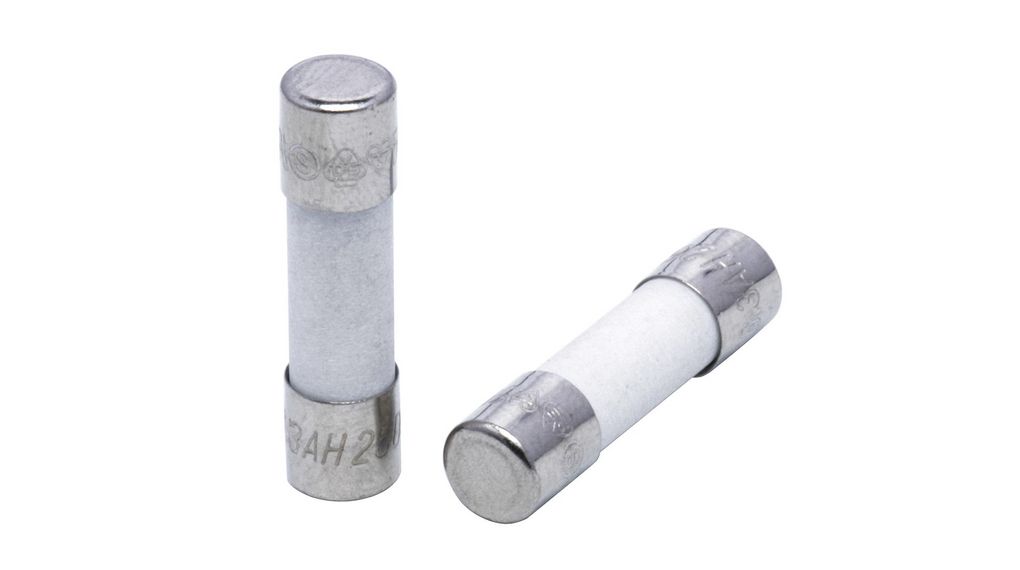 6.3A T Ceramic Cartridge Fuse, 5 x 20mm, Packung à 10 Stück