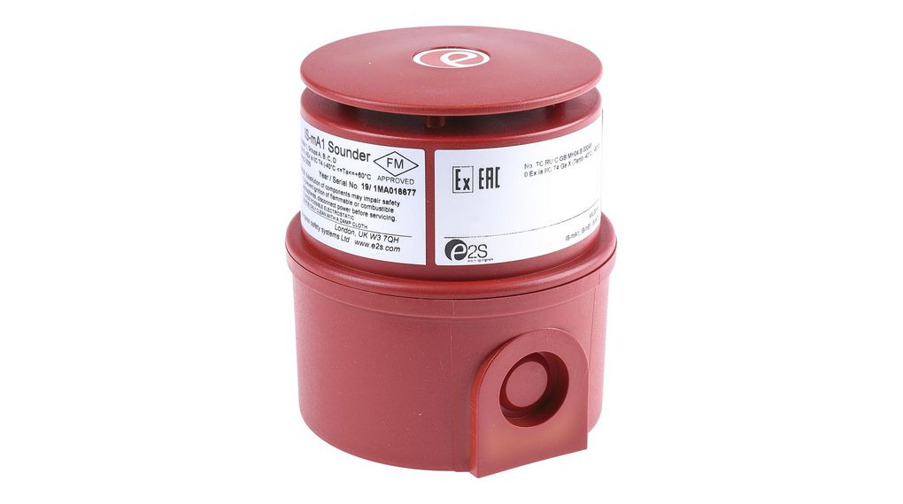 IS-mA1 Series Electronic SounderSurface, IP65, DC28 V, 49-Tone100 dB IP65