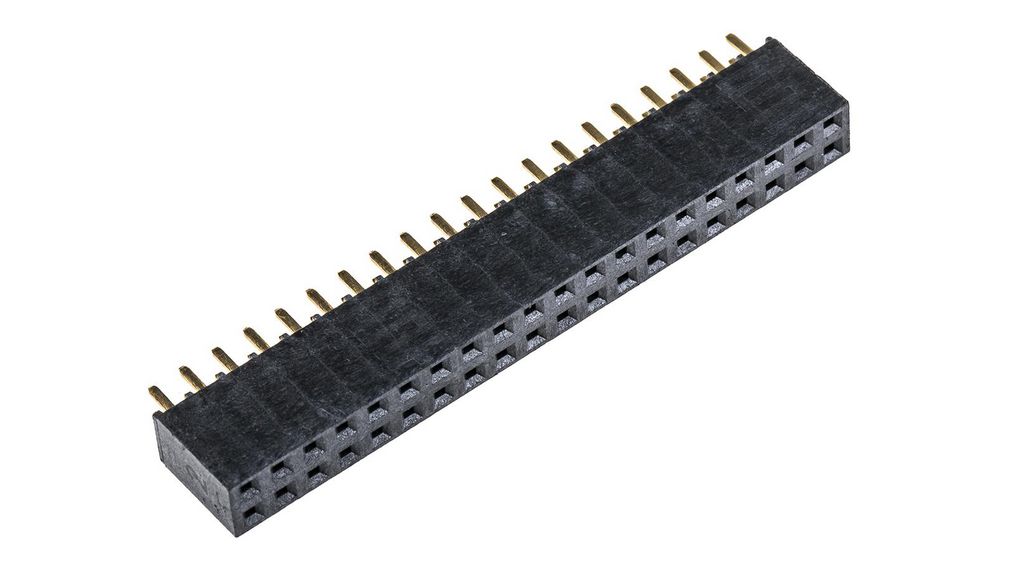 PCB Receptacle, Hunn, 4.7A, 465V, Antall kontakter - 40