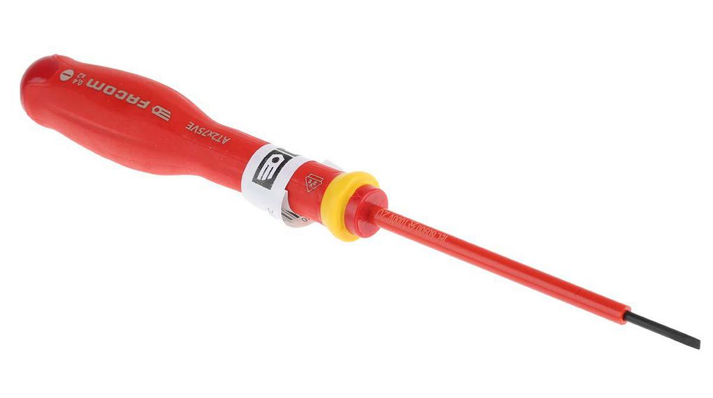 Slotted Screwdriver, SL2, 75mm, Ergonomic
