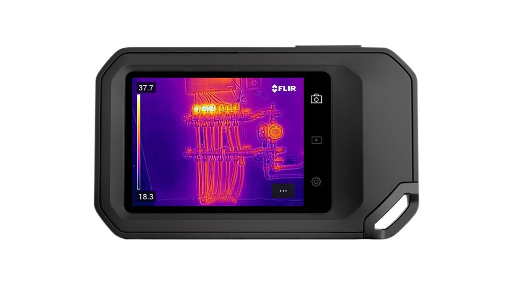 Infraroodcamera, Touchscreen, -20 ... 400°C, 8.7Hz, IP54, Focusloos, 160 x 120, 54 x 42°
