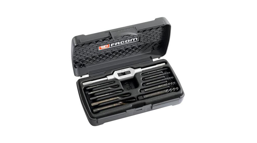 Screw Extractor Set, 3 ... 18mm, 10pcs