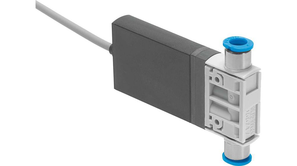 2/2, Closed, Monostable Solenoid Pilot Valve - Electrical Push In 6 mm MHJ Series 24V dc, 567503