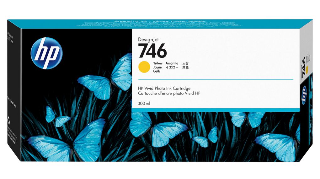 Ink Cartridge, 746, 1pcs, Yellow