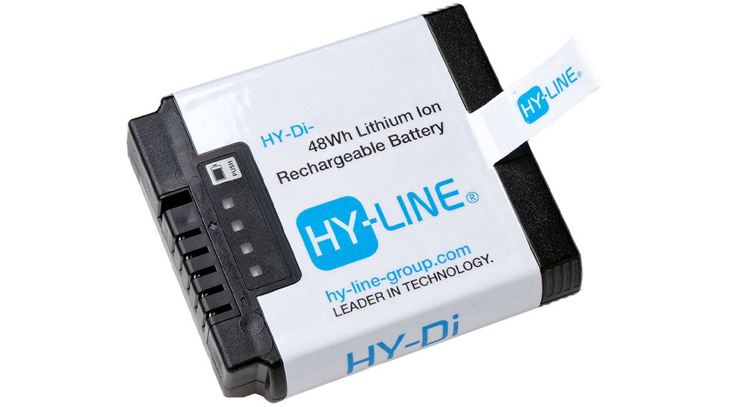 HY-Di Rechargeable Battery Pack, CAN-Bus, Li-Ion, 14.4V, 3.33Ah