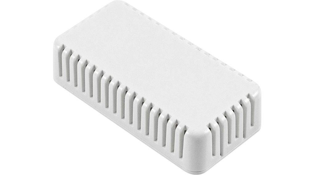 Contenitore in plastica, in miniatura, a innesto 1551 40x80x20.3mm Bianco ABS IP30