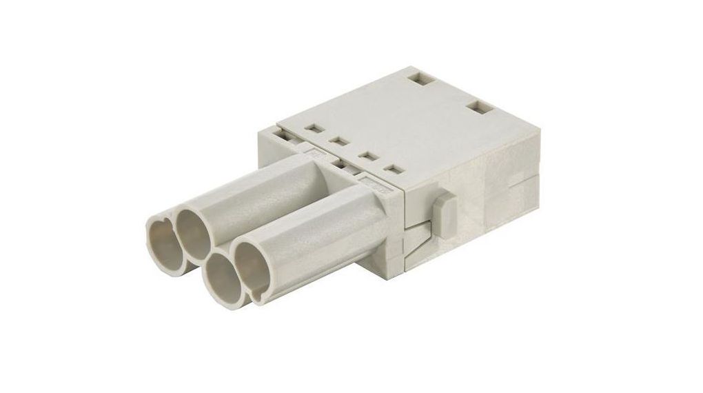 Connector, Push-In, Plug, 40A, Positions - 4