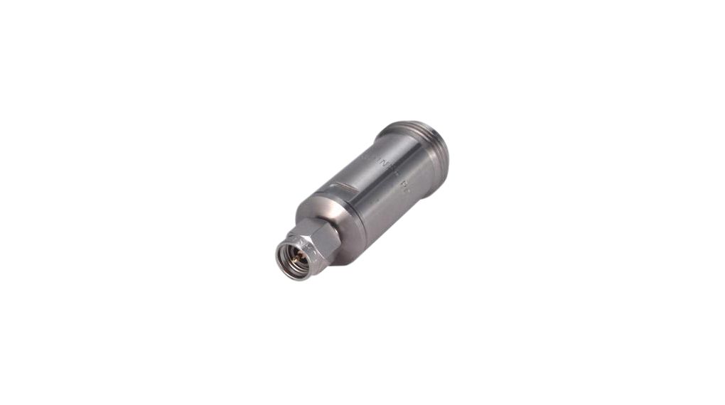 RF Precision Adapter, Straight, PC 3.5 Plug - N Socket, 50Ohm