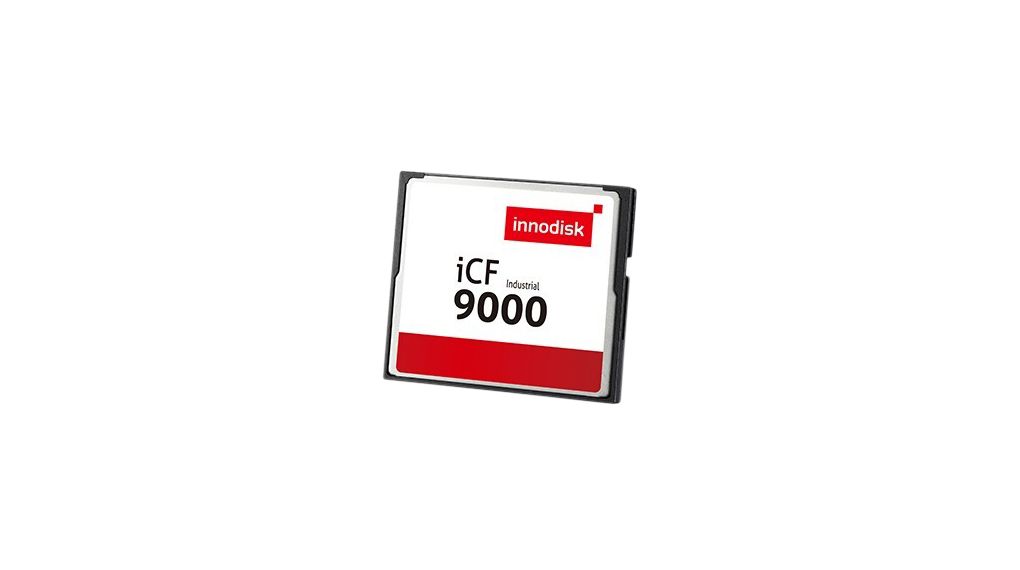 Industrial Memory Card, CompactFlash (CF), 4GB, 110MB/s, 100MB/s, White