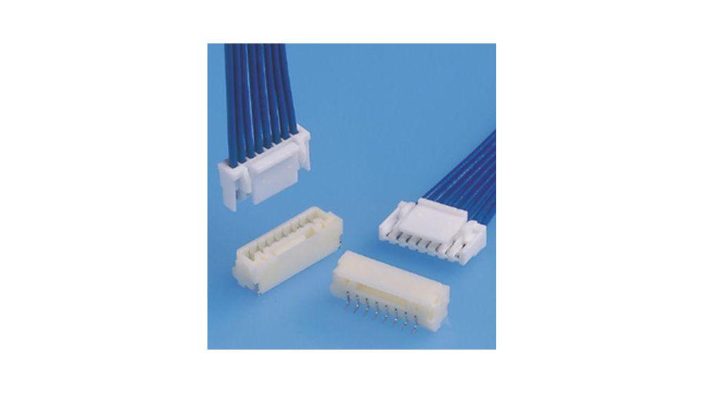 GH Female Connector Housing1.25mm Pitch7 Way1 Row