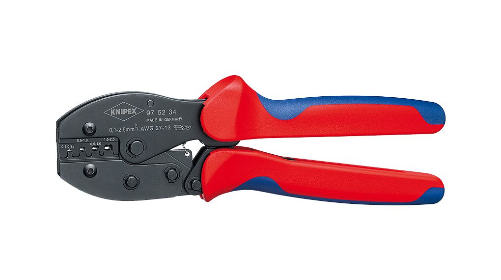 Crimping Pliers, 0.1 ... 2.5mm², 220mm