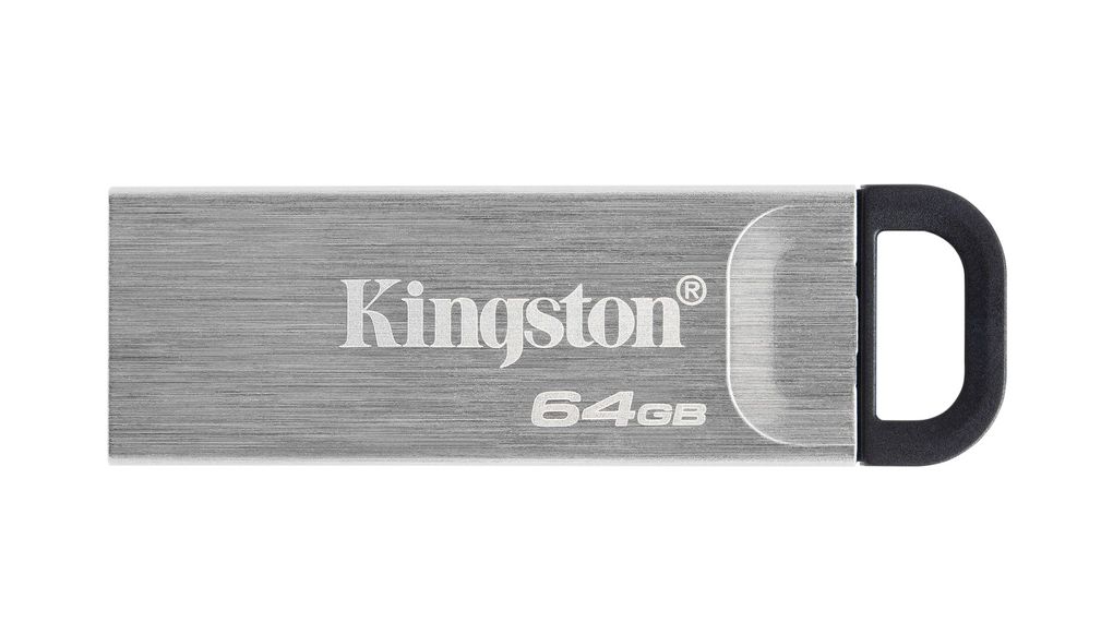 USB Stick, DataTraveler Kyson, 64GB, USB 3.2, Silver