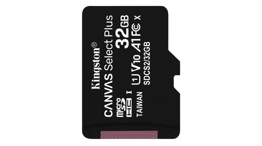 Memory Card, microSD, 32GB, 100MB/s, 85MB/s, Black