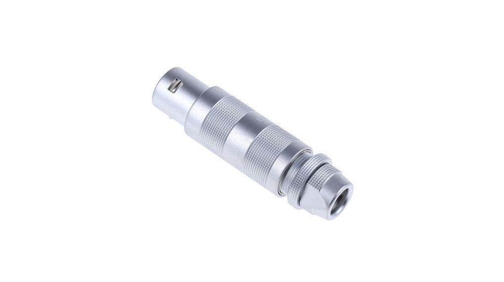 Lemo Circular Connector, 1 Contacts, Cable Mount, Plug, Male, IP50, 2S Series