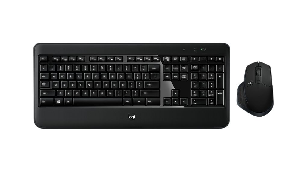 Keyboard and Mouse, 2000dpi, MX900, DE Germany, QWERTZ, Wireless / Bluetooth / Cable