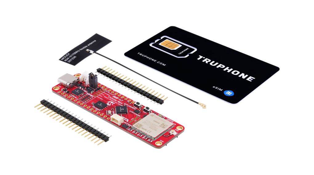 AVR IoT Evaluation Kit with Cellular Communications