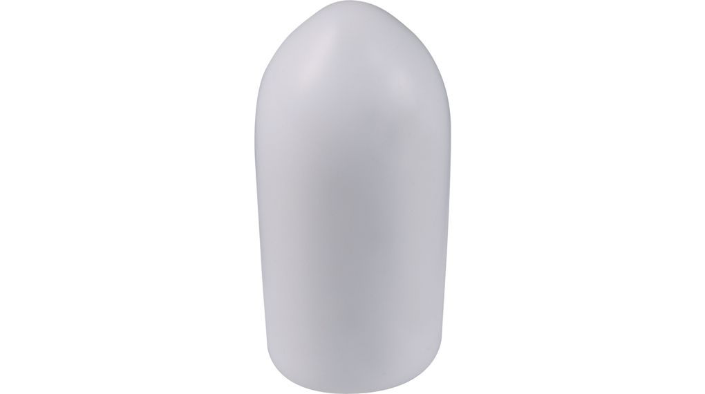 Bryterhette Konisk 6.6mm Hvit PVC Vippebrytere i NKK M-serien