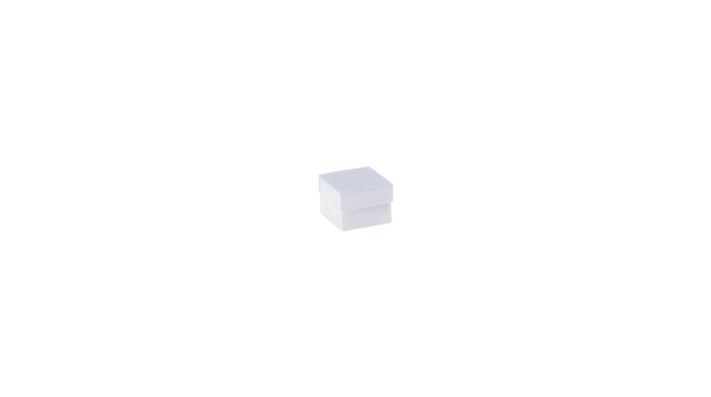 Kap voor schakelaar Vierkant Wit Polycarbonaat Miniatuur drukknopschakelaars van de NKK E/M-serie