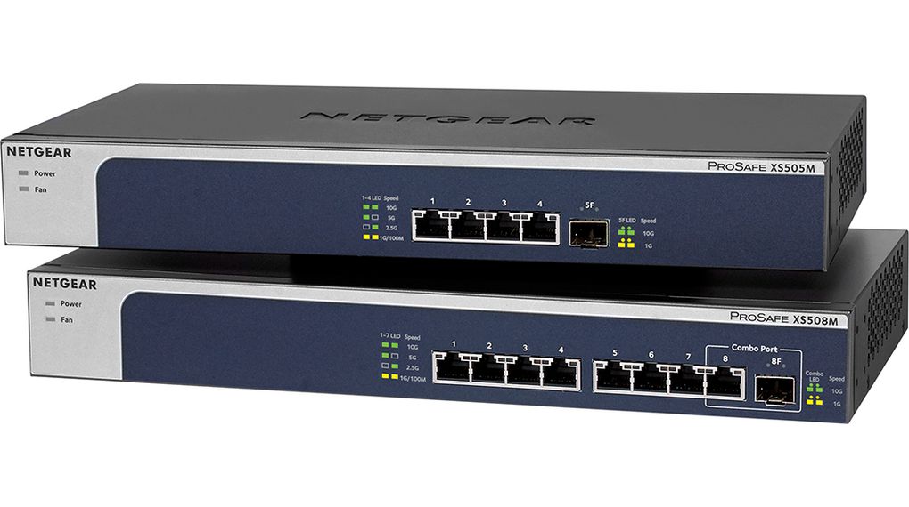 Ethernet Switch, RJ45 Ports 8, Fibre Ports 1SFP, 10Gbps, Unmanaged