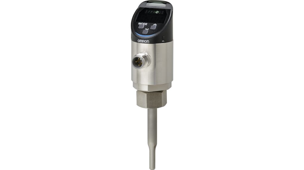 Flow Sensor Liquid 100L/min 10MPa 7% 30VDC Cable IP67