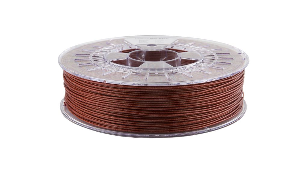 3D Printer Filament, PLA, 1.75mm, Rosso metallizzato, 750g